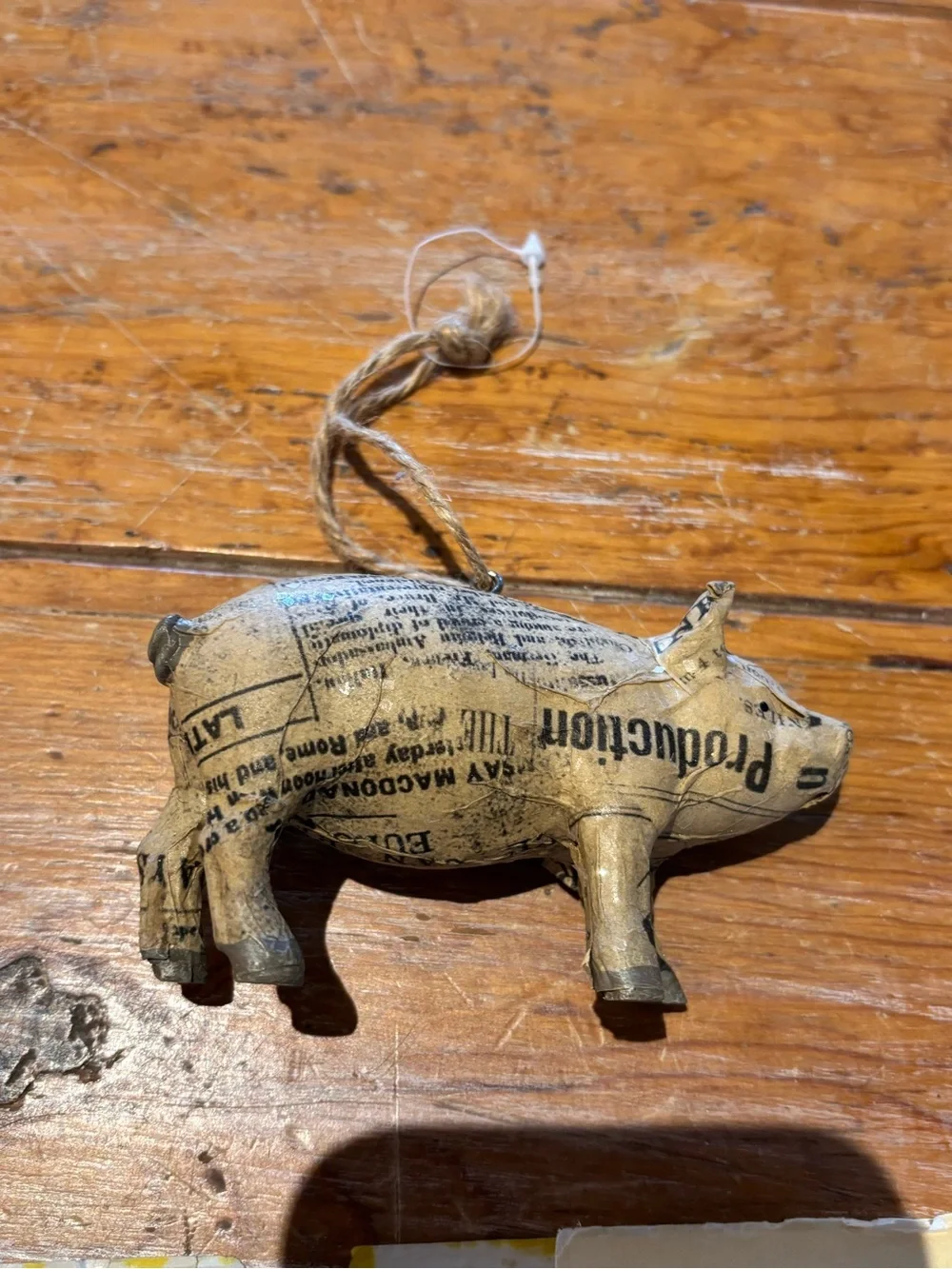 Pig Ornament NWOT